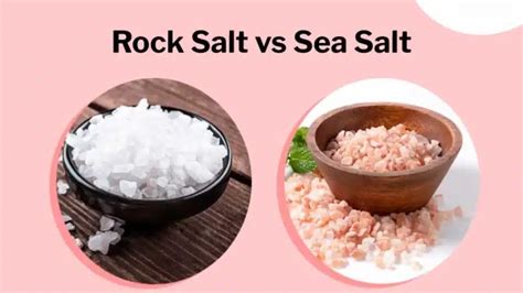 Choosing The Perfect Salt Rock Salt Vs Sea Salt Explained