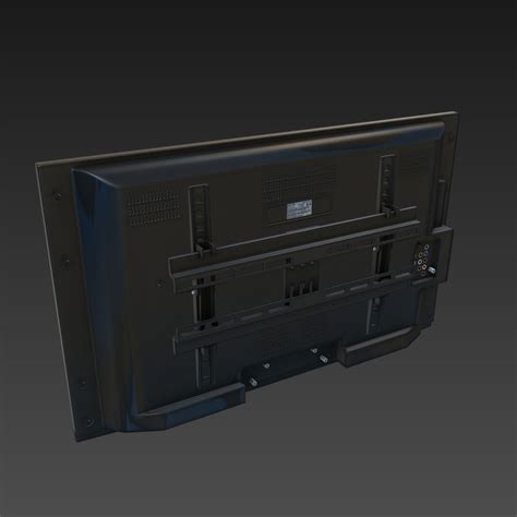 Телевизор с плоским экраном 3D Модель $19 - .max .obj .fbx - Free3D