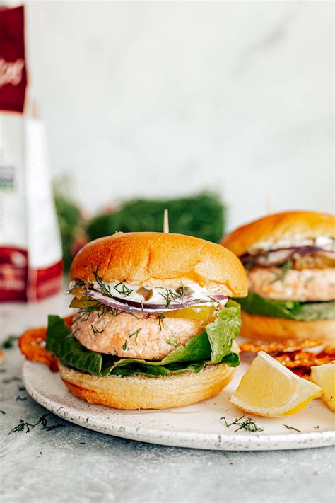 Easy Salmon Burger Recipe Killing Thyme