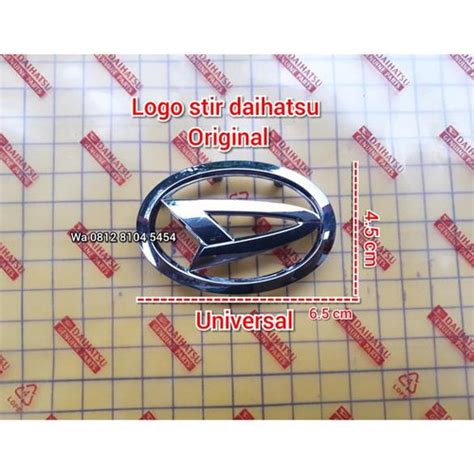 Jual Logo Emblem Lambang Stir Airbag Daihatsu Ayla Sigra Xenia Terios