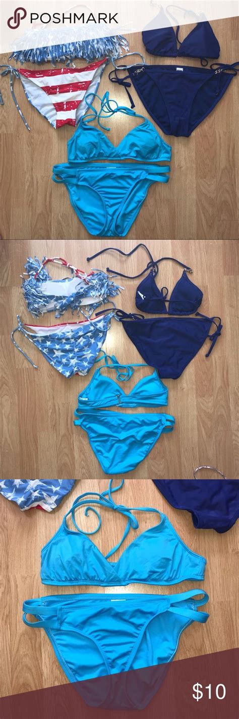 Bikini Bundle Size Small Bikinis High Neck Bikinis Women Shopping