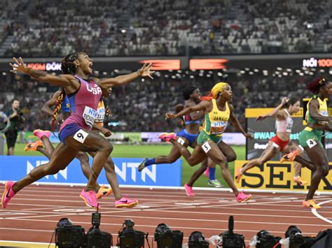 WATCH: Sha'Carri Richardson wins 100m world title with 10:65 ...