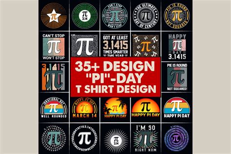 Pi Day T Shirt Pi Day Design Bundle Afbeelding Door Nobabsorkar1