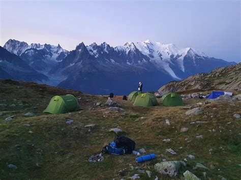 Tour Du Mont Blanc En Bivouac Jours Trekking Mont Blanc