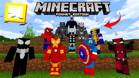 COMO TER O ADDON MOD DE HERÓIS PODERES NO MINECRAFT PE BEM ADDON