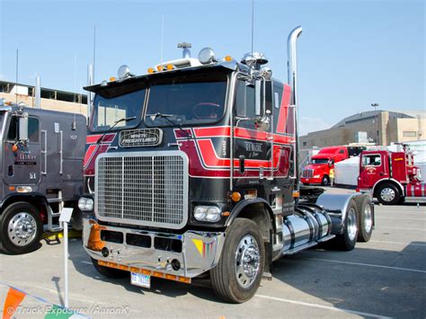 White Freightliner Flp Powerliner Freightliner Freightliner Trucks