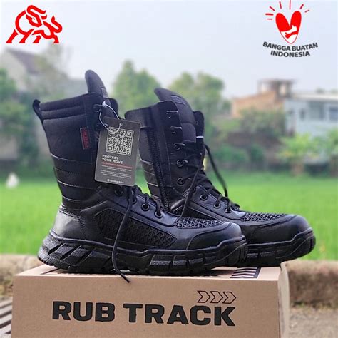 Jual Sepatu Safety Pdl Tni Ninja Polri Boots Safety Rubtrack Original