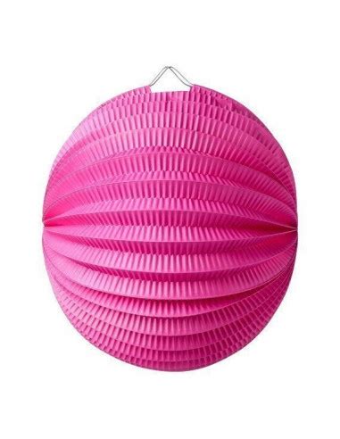 Lampion Boule En Papier Fuchsia Cms Les Bambetises