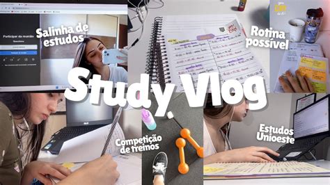 STUDY VLOG 45 Voltando A Estudar Criando Uma Rotina E Estudos