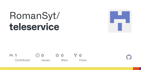 GitHub - RomanSyt/teleservice