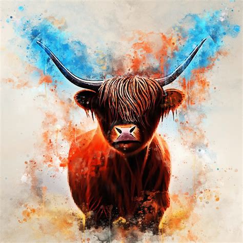 Highland Cow Wall Calendar Alan Hill Art