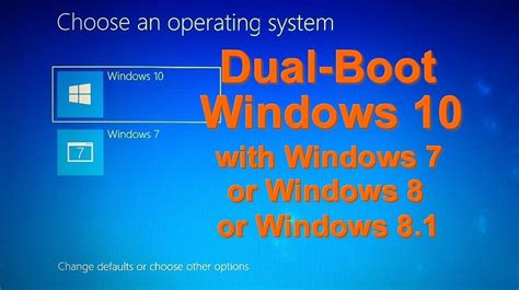 How To Dual Boot Windows With Windows Or Os Ugoxy