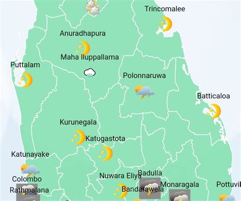 Fairly Heavy Rainfall Likely In Sabaragamuwa Province And In Kaluthara