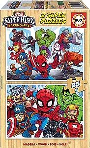 Amazon Educa Borr S Marvel Super Heroe Adventures Toys