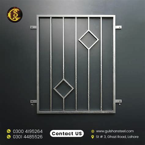 Decorative Wrought Iron Window Grills For Sale Gulshan Steels