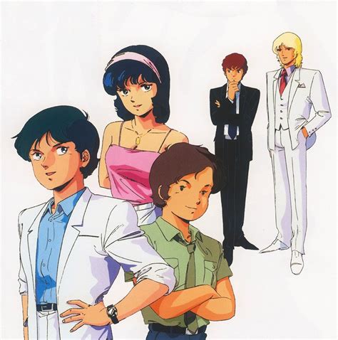 Zeta characters dressed in formal attire : r/Gundam