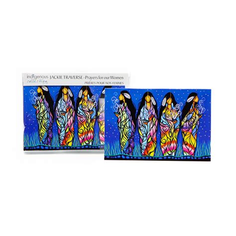 Jackie Traverse Prayers For Our Women Notecards By Canadian Art