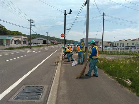 今金町 町道整備活動｜道路工業株式会社 北海道の道路舗装・混合物製造・地盤改良