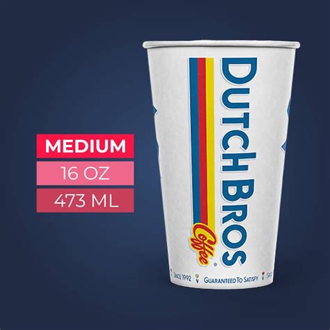 Dutch Bros Cup Sizes Drinkstack