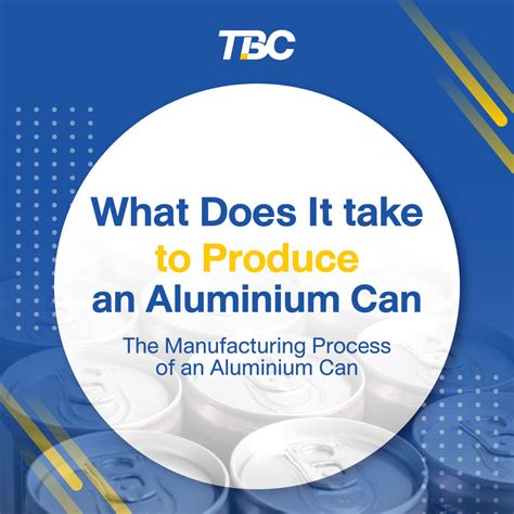 The Manufacturing Process Of An Aluminium Can Tbc