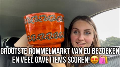 Grootste Rommelmarkt Van Eu Bezoeken En Veel Gave Items Scoren