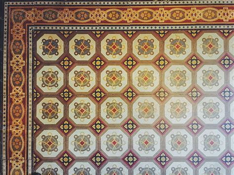 Aged Retro Floor Tiles Overhead By Stocksy Contributor