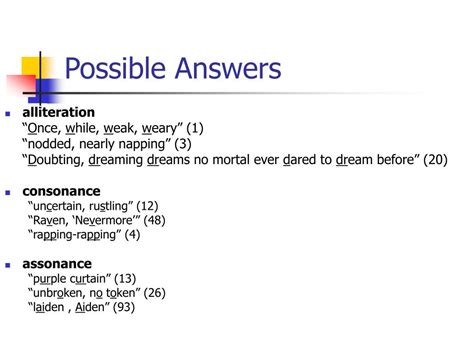 PPT - Alliteration, Consonance, Assonance PowerPoint Presentation, free download - ID:1466195