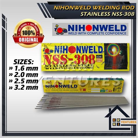 Nihonweld Stainless Welding Rod NSS 308 Shopee Philippines