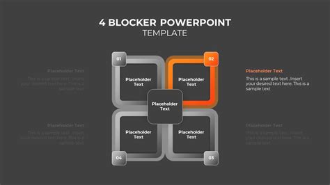 4 Blocker Ppt Template