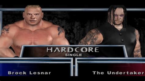 Wwe Brock Lesnar Vs The Undertaker Smackdown Here Comes The Pain Pcsx