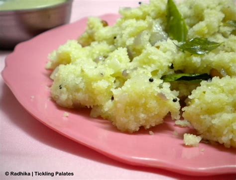 Tickling Palates: Rava Upma