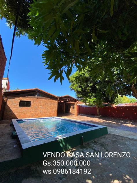 Vendo Casa C Piscina San Lorenzo Ref D Ce Infocasas Py