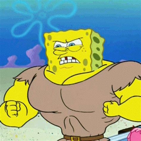 Spongebob Muscles GIFs - Get the best GIF on GIPHY