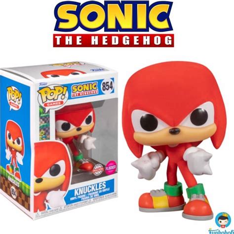 Jual Funko Pop Games Sonic The Hedgehog Knuckles Flocked