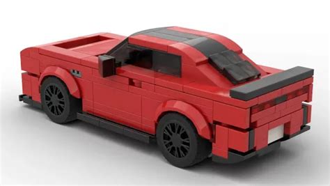 Dodge Charger Daytona 24 Lego® Moc Instructions