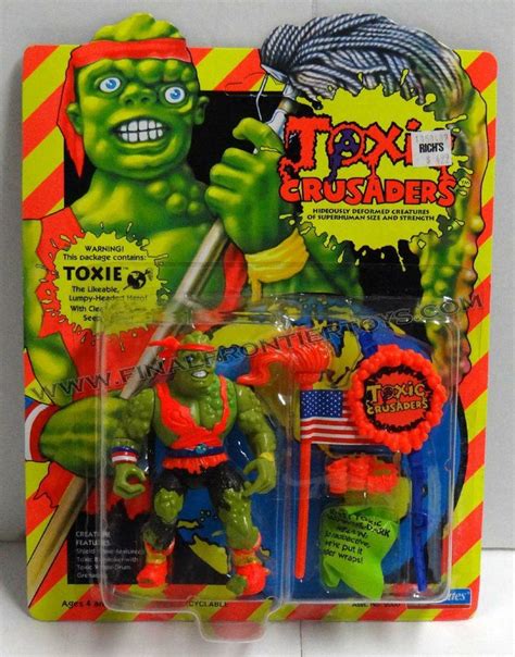 Toxic Crusaders Toxie Mint In Card Retro Toys Vintage Toys Classic Toys