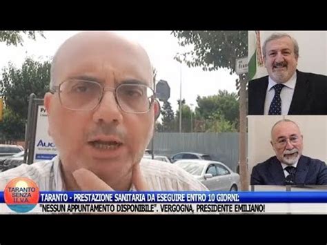 TARANTO PRESTAZIONE SANITARIA ENTRO 10 GIORNI NESSUN APPUNTAMENTO