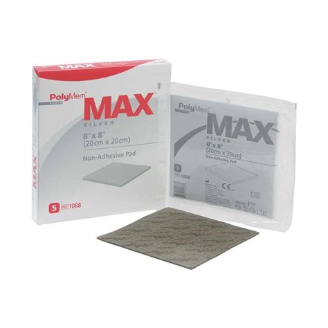 Polymem Max Silver Foam Dressing Medical Monks