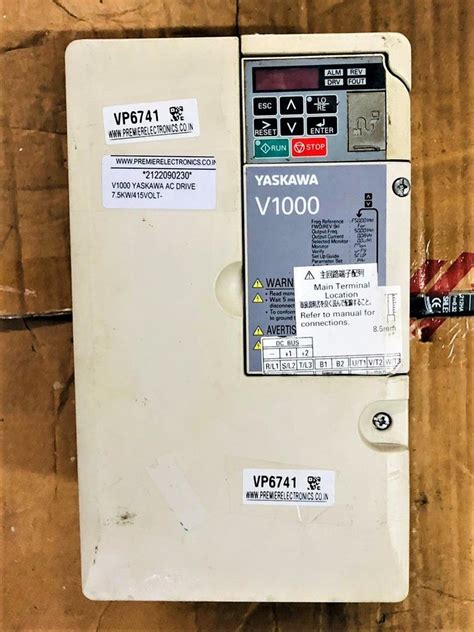 Yaskawa V1000 Ac Drive 7 5kw 415v 3 Phase At Rs 24500 In Silvassa Id 25459775930