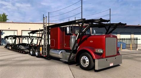 Peterbilt 389 Auto Hauler V1 3 Mod ATS Mod American Truck Simulator Mod