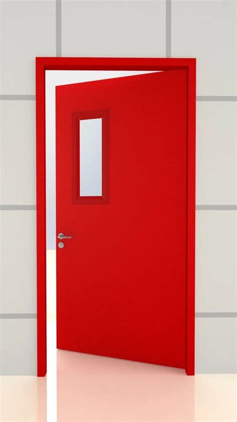 HINGED GI Emergency Exit Fire Resistant Door In Patan Powder Coated At