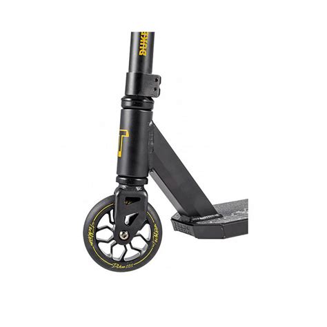 Купить трюковой самокат Tech Team Duker 101 - 2020 Black/Yellow недорого