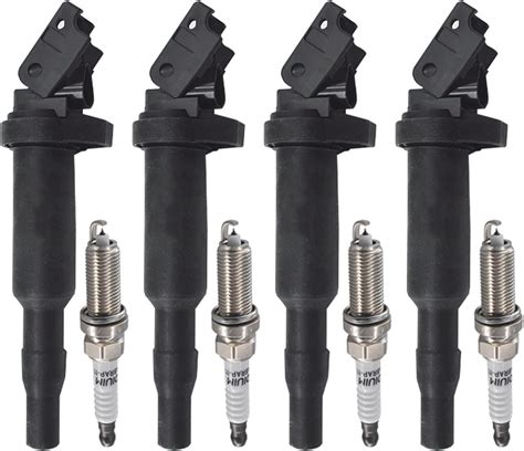 Amazon Autowxjq Ignition Coil Iridium Spark Plugs Set Of 4pcs