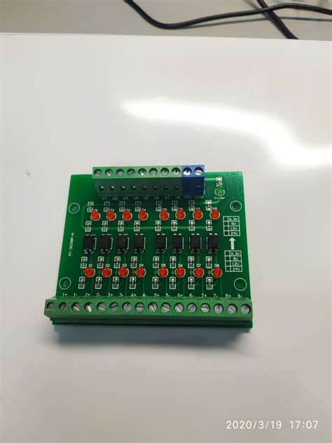 Modulo Optoacoplador V A V Canales El Aislamiento Practinet