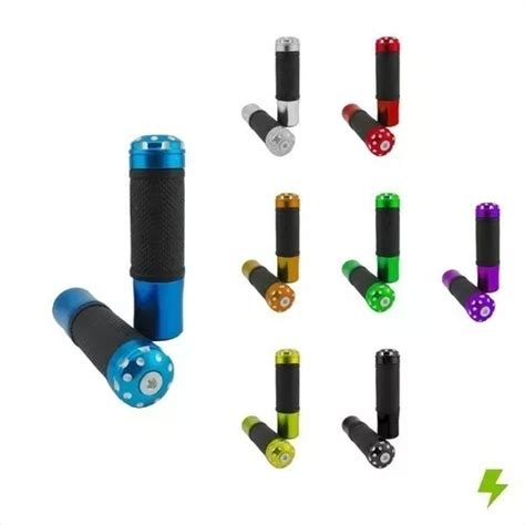 Juego De Pu Os Universales Aluminio Colores Moto Motoneta Mercadolibre