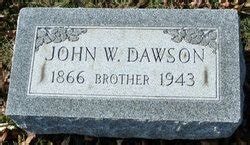 John W Dawson Find A Grave Reminne