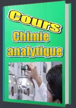 chimie analytique cours et exercices corrigés pdf