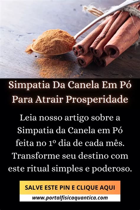 Simpatia Da Canela Em P Para Atrair Prosperidade