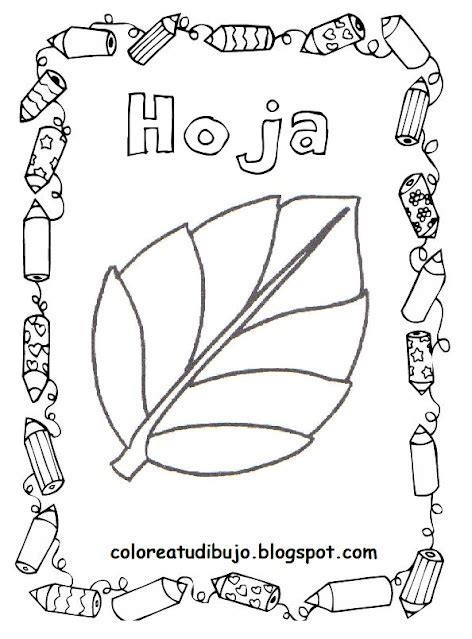 Hoja Para Colorear COLOREA TUS DIBUJOS