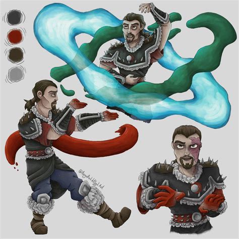 Water Blood Bender Viggo By Angelled Art On Deviantart